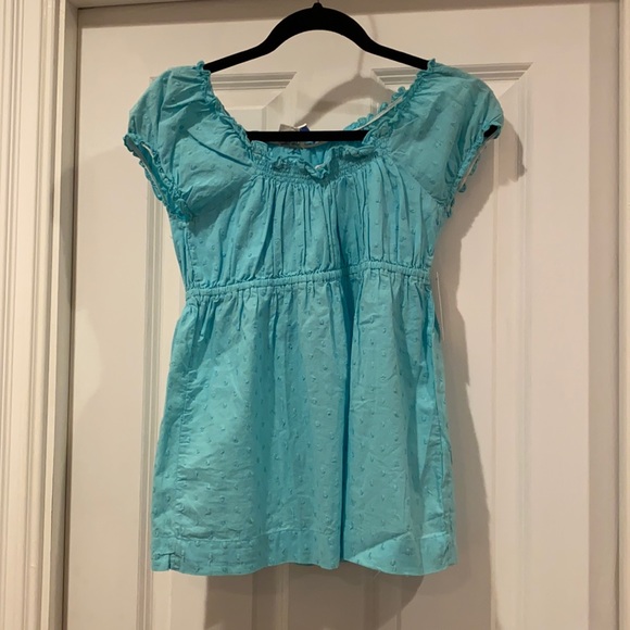 NWT Blue Summer Blouse - Picture 1 of 3
